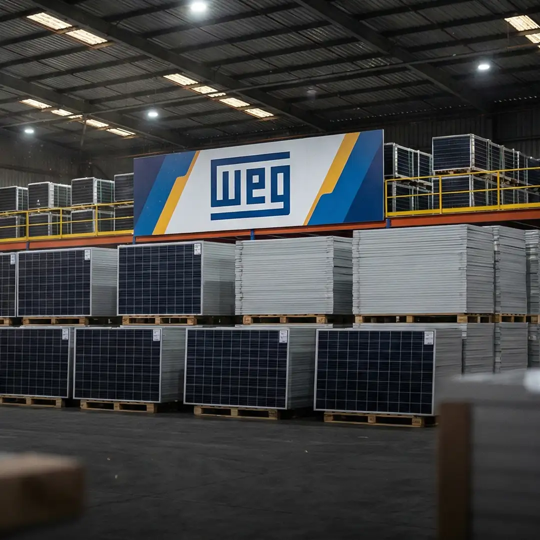 Instalação de equipamentos WEG